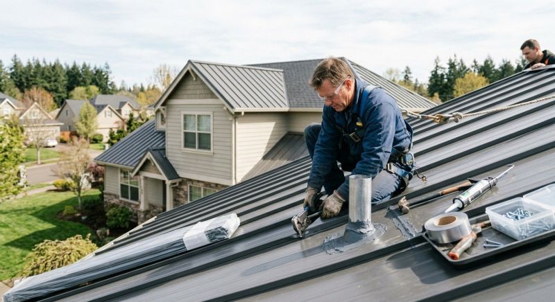 Aluminum Roofing Repair