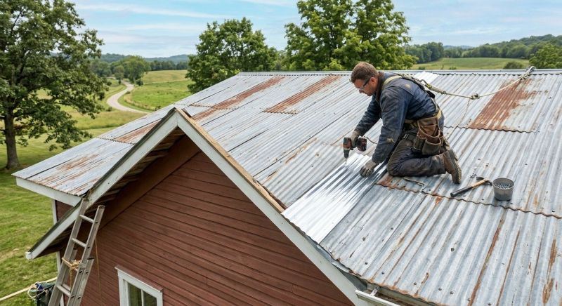 Copper Roof Repair