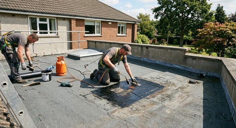 Flat Roof Leak Repair