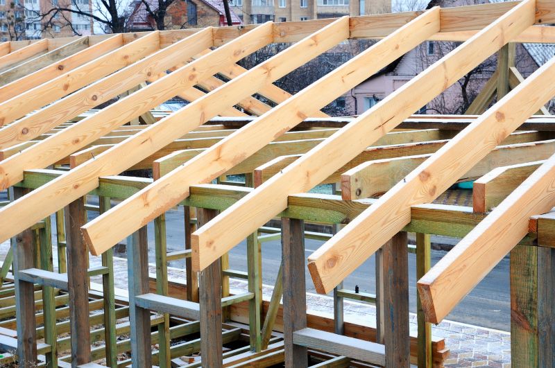 A Frame Roof Installation in Middlesex County, VA