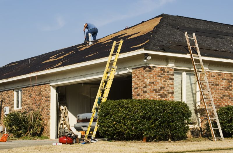A Frame Roof Repair in Middlesex County, VA