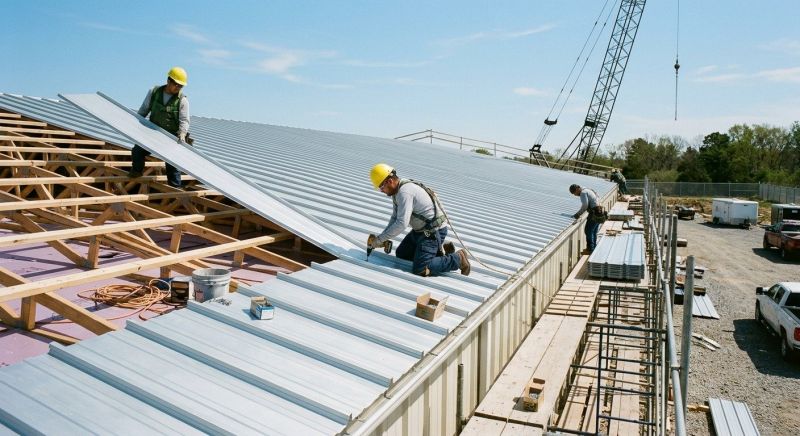Aluminum Roof Construction in Middlesex County, VA