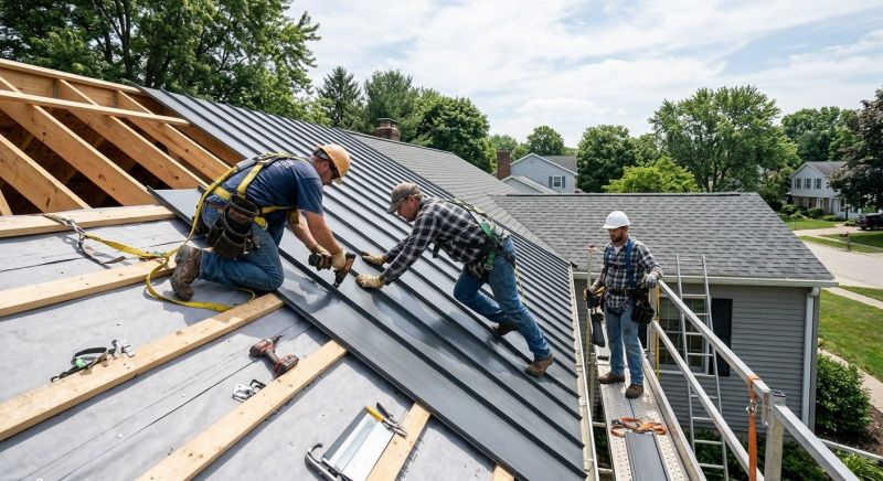 Aluminum Roof Installation in New Kent, VA