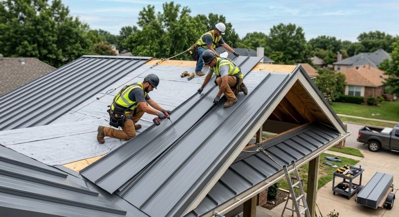 Aluminum Roof Installation in Toano, VA