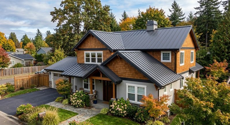 Aluminum Roof Replacement in Hudgins, VA
