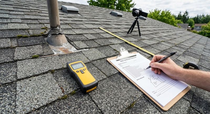 Asphalt Roof Inspection in Cobbs Creek, VA