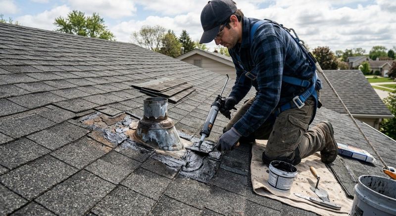 Asphalt Roof Leak Repair in Cardinal, VA