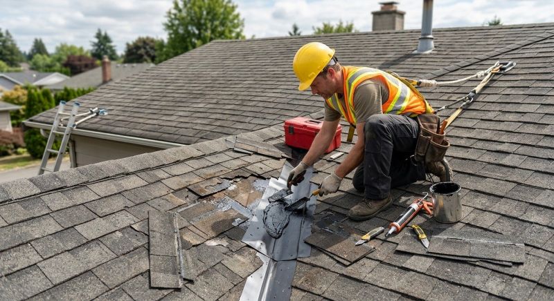 Asphalt Roof Leak Repair in Kilmarnock, VA