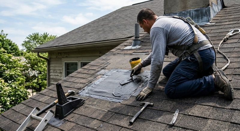 Asphalt Roof Leak Repair in Lancaster, VA