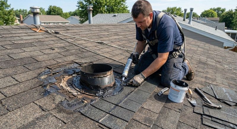 Asphalt Roof Leak Repair in Middlesex County, VA