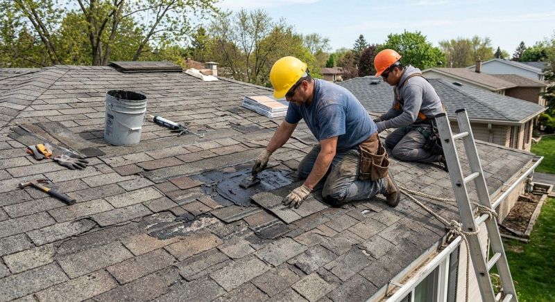 Asphalt Roof Repair in Cardinal, VA