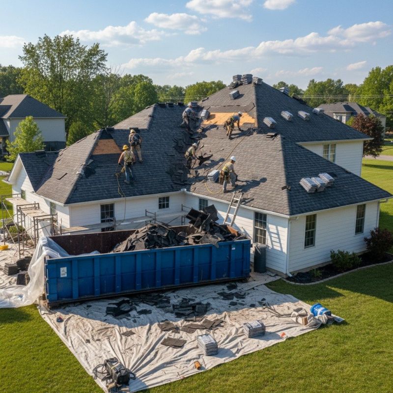 Asphalt Roof Replacement in Middlesex County, VA