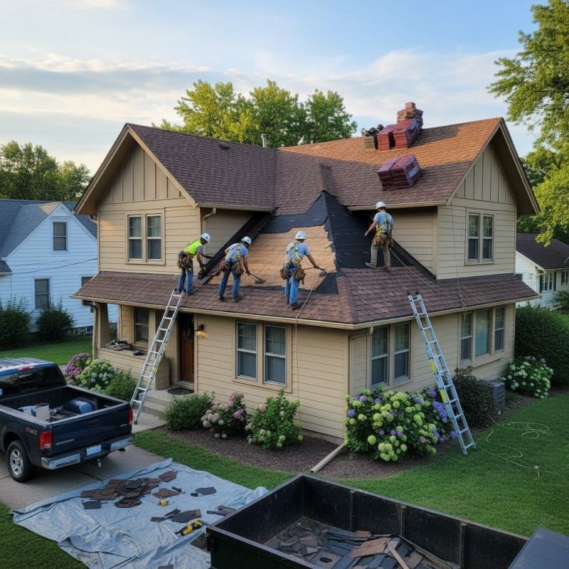 Asphalt Roof Replacement in New Kent, VA