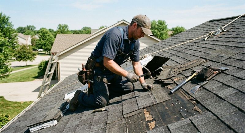 Asphalt Shingles Repair in Center Cross, VA
