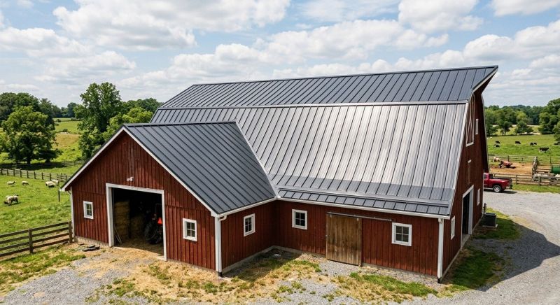 Barn Roof Replacement in Middlesex County, VA