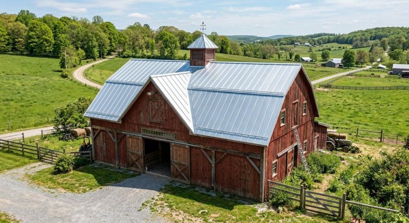 Barn Roof Replacement in Locust Hill, VA