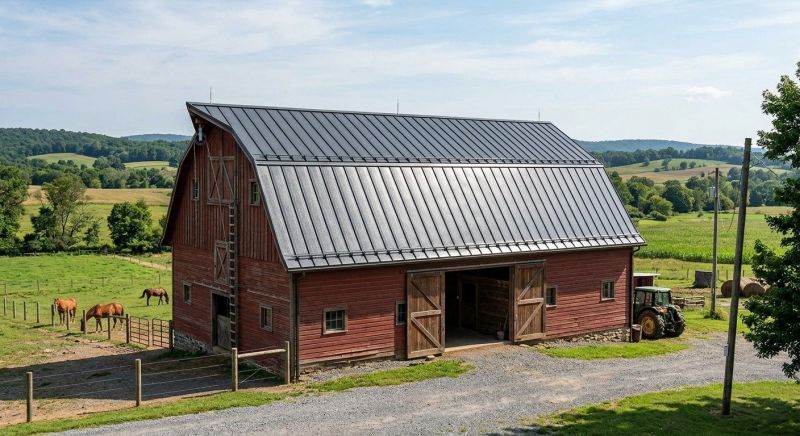 Barn Roof Replacement in Mascot, VA