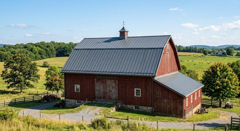 Barn Roof Replacement in Mascot, VA