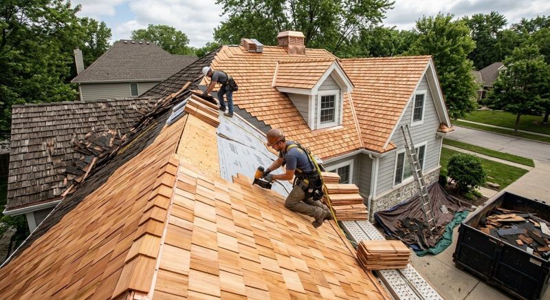 Cedar Roof Replacement in Heathsville, VA