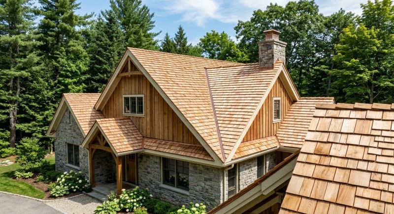 Cedar Shake Roof Construction in Mascot, VA