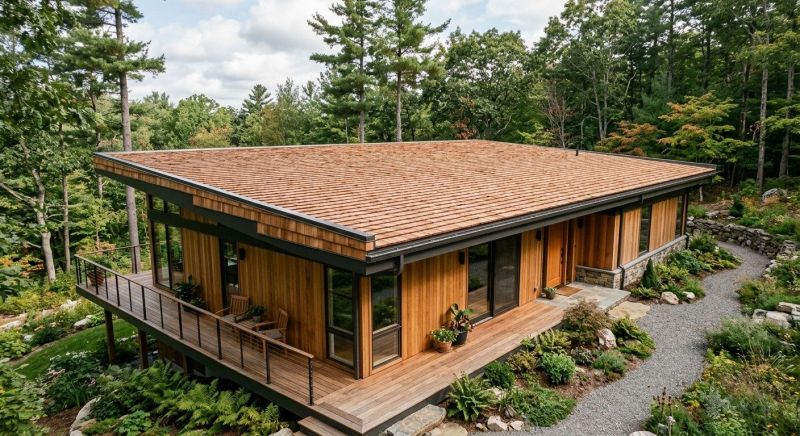 Cedar Shake Roof Construction in Urbanna, VA