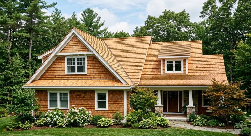 Cedar Shake Roof Construction in Williamsburg, VA