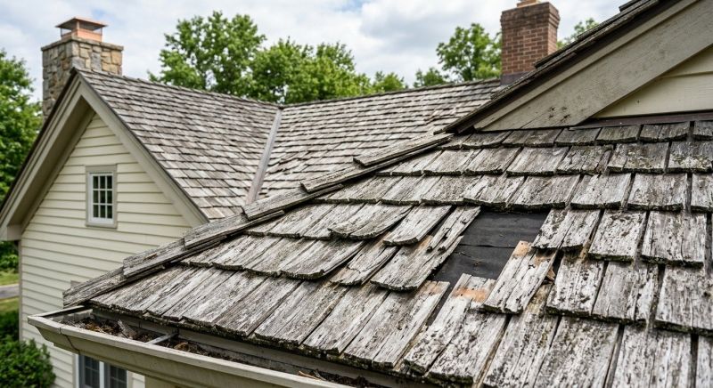 Cedar Shake Roof Repair in Kilmarnock, VA