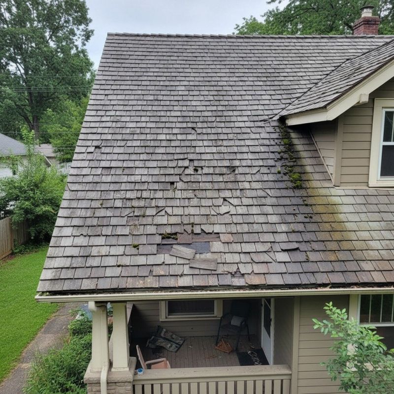 Cedar Shake Roof Repair in Kilmarnock, VA