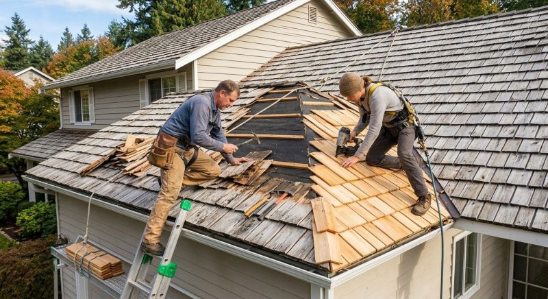 Cedar Shingles Repair in Gloucester, VA