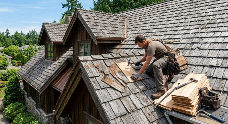 Cedar Shingles Repair in Lively, VA