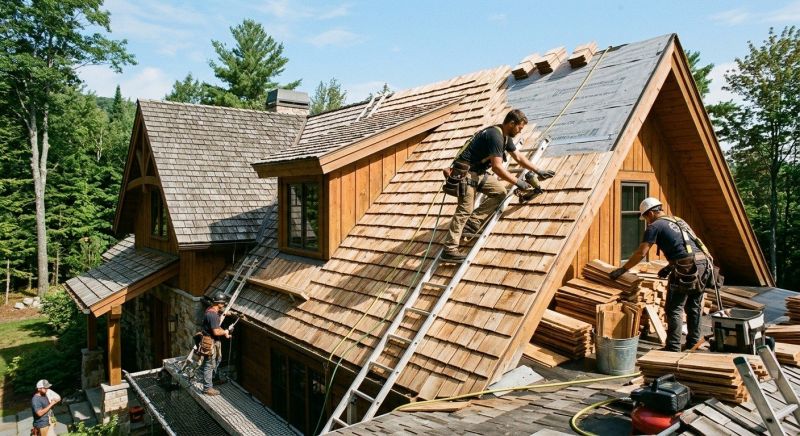 Cedar Shingles Replacement in Lively, VA