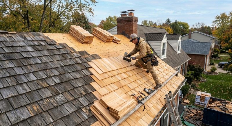 Cedar Shingles Replacement in Locust Hill, VA