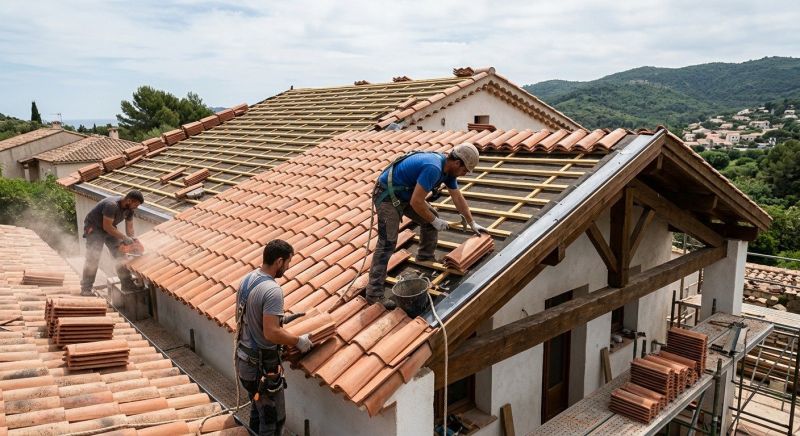 Clay Roof Installation in Urbanna, VA