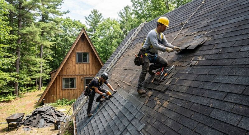 Collapsing Roof Repair in Middlesex County, VA