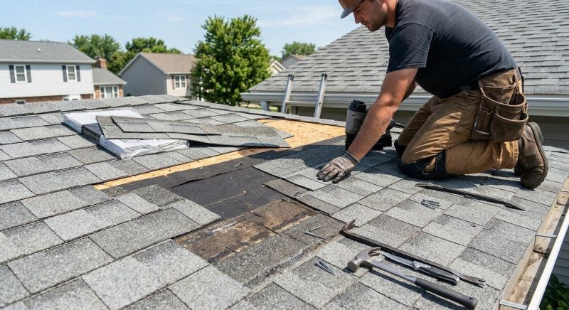 Composite Roof Repair in Middlesex County, VA