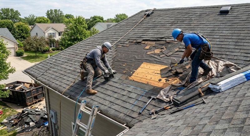 Damaged Roof Repair in Cobbs Creek, VA