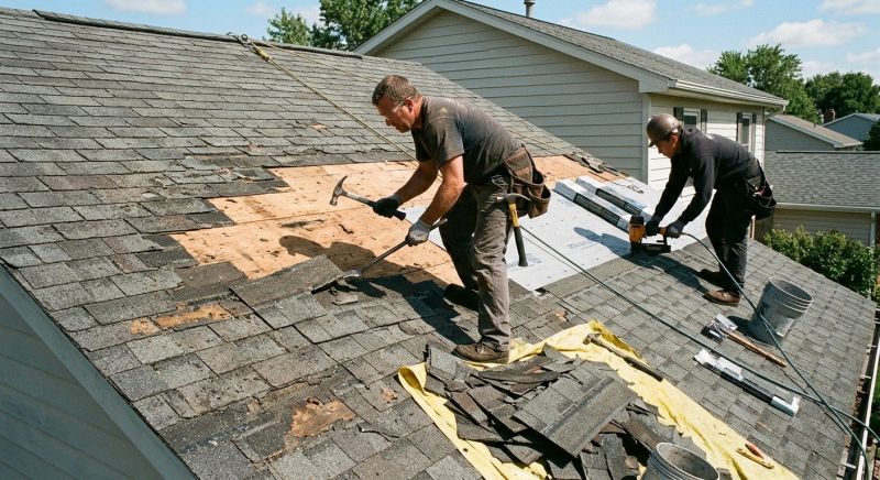 Damaged Roof Repair in Locust Hill, VA