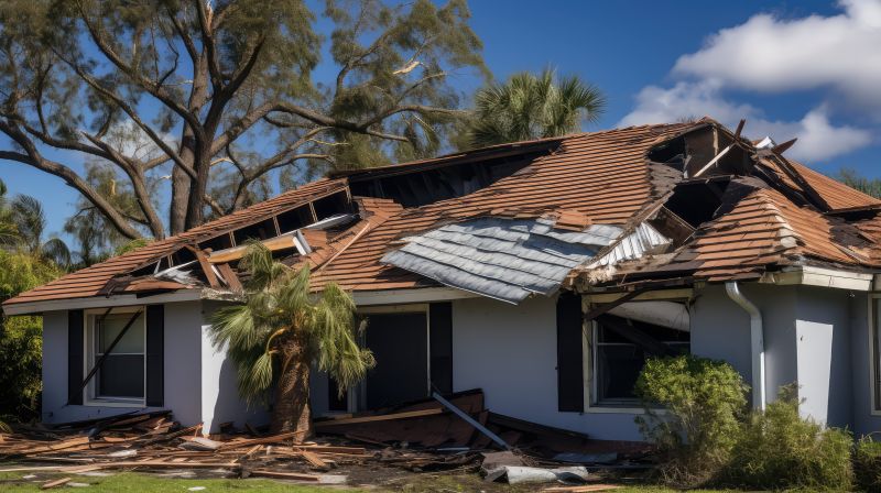 Damaged Roof Replacement in Lancaster, VA