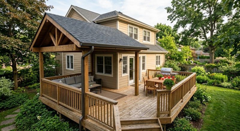 Deck Roof Construction in Middlesex County, VA