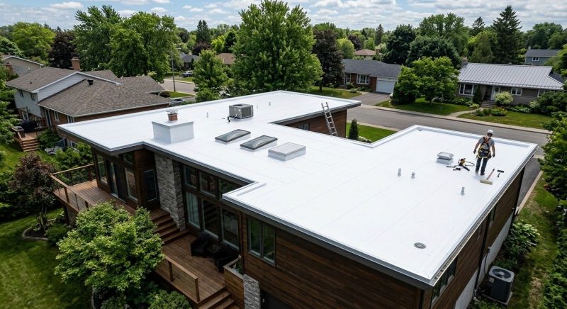 Flat Roof Construction in Middlesex County, VA