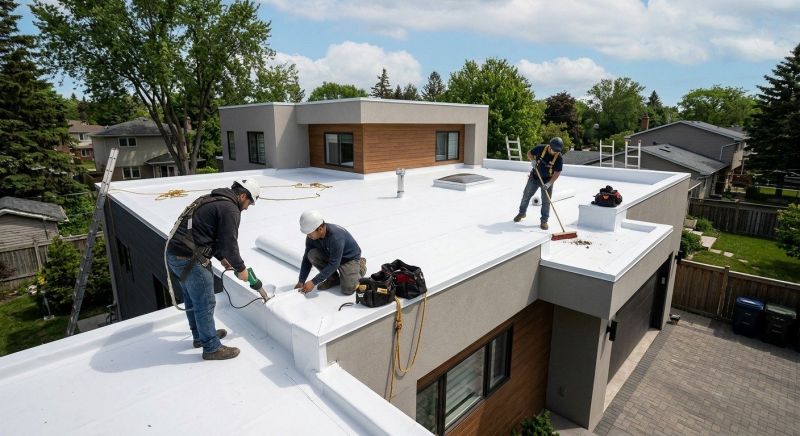 Flat Roof Installation in Lancaster, VA