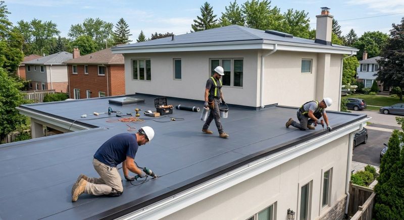 Flat Roof Installation in Lancaster, VA