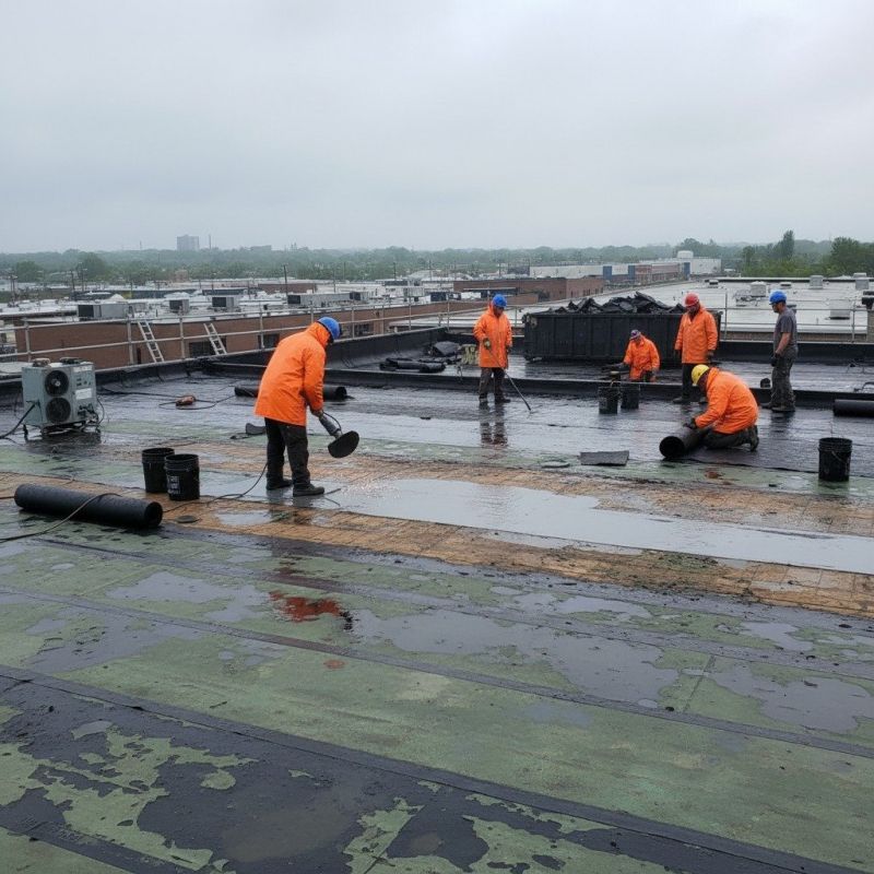 Flat Roof Repair in Cobbs Creek, VA