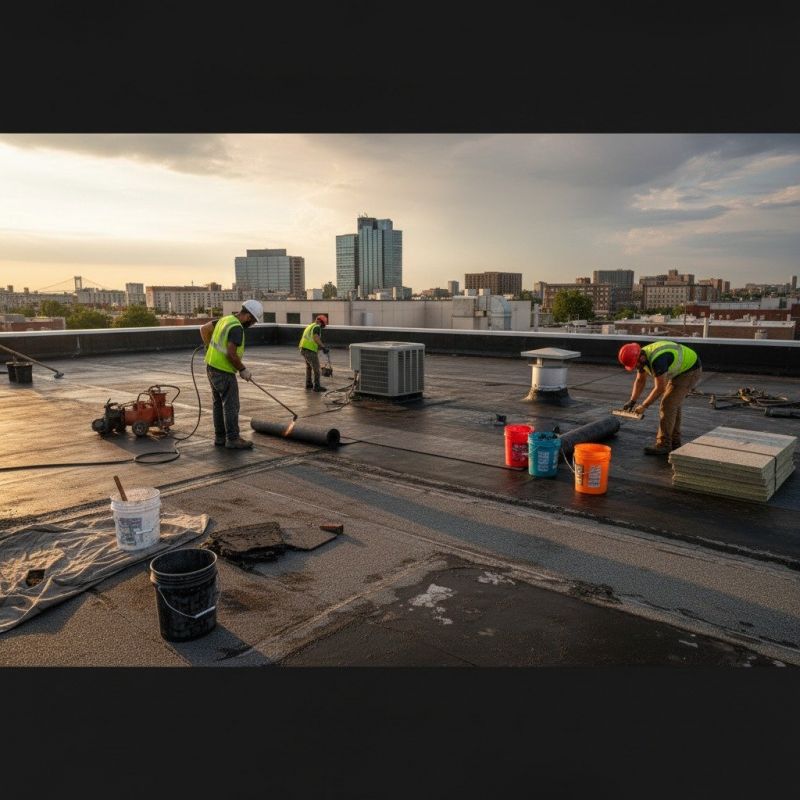 Flat Roof Repair in James City County, VA