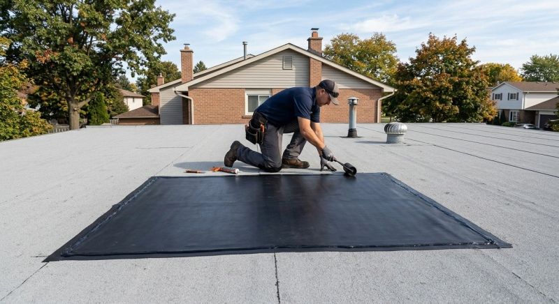 Flat Roof Repair in Williamsburg, VA