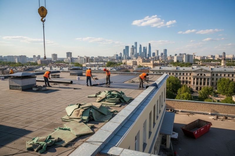 Flat Roof Replacement in New Kent, VA