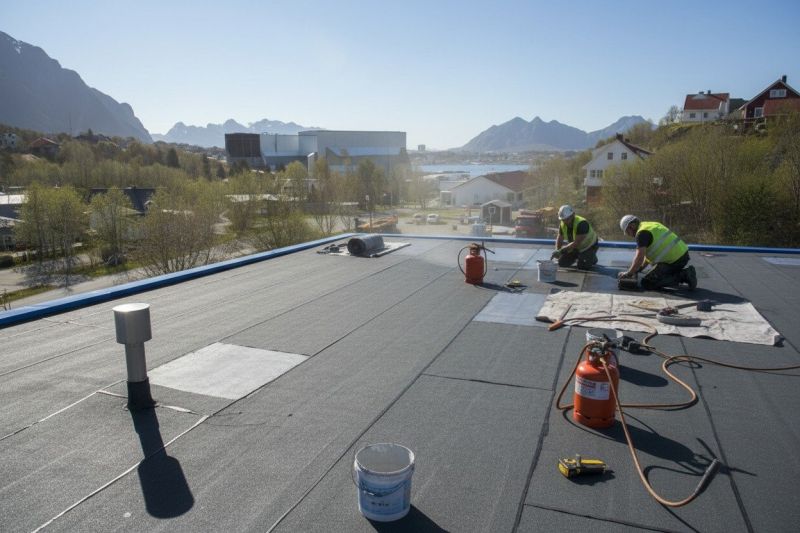 Flat Roof Replacement in Urbanna, VA