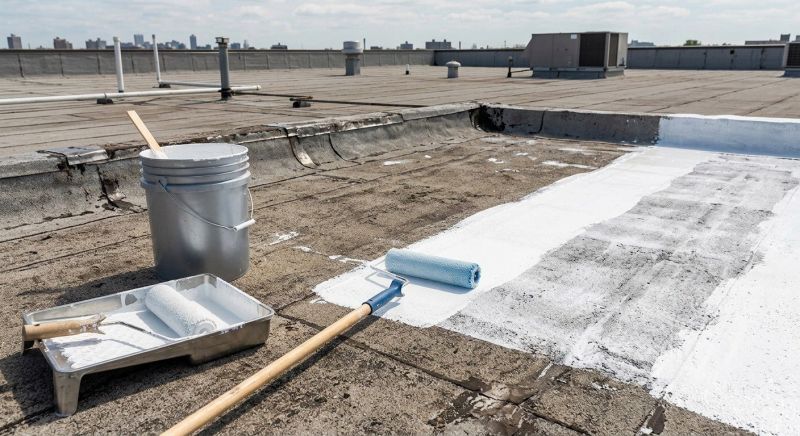 Flat Roof Sealing in Middlesex County, VA