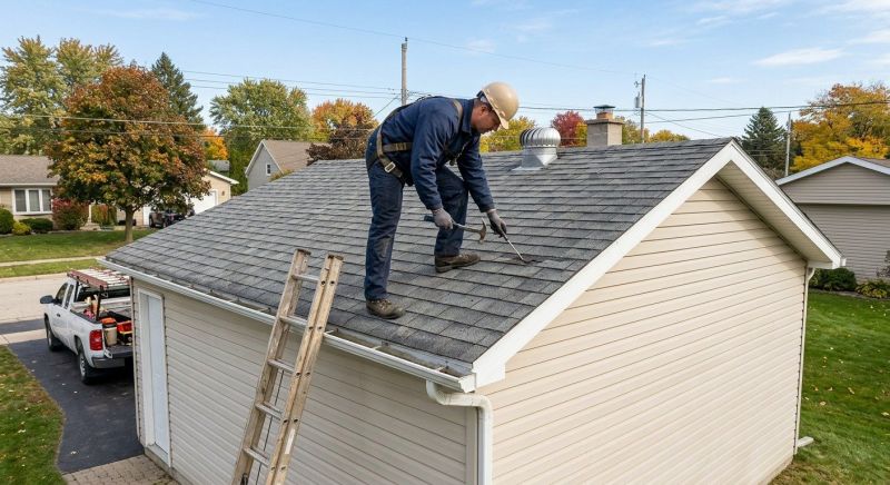 Garage Roof Inspection in Middlesex County, VA
