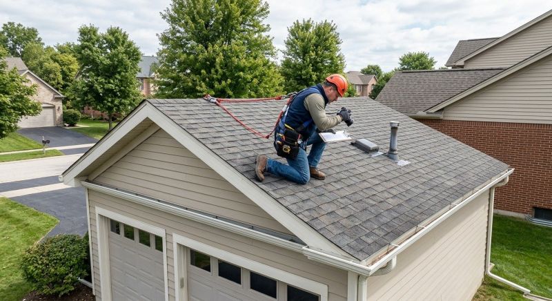 Garage Roof Inspection in Middlesex County, VA